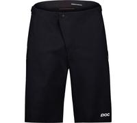 POC - Ropa MTB - Motion Shorts MUranium Black - Talla M - Negro Negro M