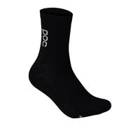POC Soleus Lite Calcetines Medio, Unisex Adulto, S, Uranium Black