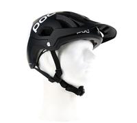 POC - Cascos MTB - Tectal Race Mips Uranium Black/Hydrogen White Matt - Talla 51-54 cm - Negro Negro 51-54 cm