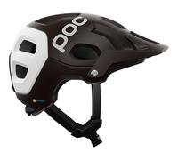 POC - Cascos MTB - Tectal Race Mips Uranium Black/Hydrogen White Matt - Talla 51-54 cm - Negro Negro 51-54 cm