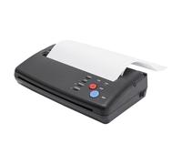 pochcicou Máquina de transferencia de tatuajes, ancho de escáner efectivo, 21 cm, formato de documento A4, impresora para hogares, estudios, 28 x 16,5 x 7 cm