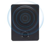 pochcicou Subwoofer 300W 8 pulgadas subwoofer activo bajo el asiento modo dual diseño ajustable radio coche ultrafino para camiones jeeps
