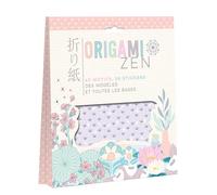 Pochette origami - Zen: 60 motifs, 30 stickers, des modèles et toutes les bases (Origami adulte - pochette souf)
