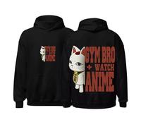 pochikiki- Anime DA DA Dan Sudadera con Capucha Turbo Granny Sudaderas Harajuku Manga Larga Sudadera Hip Hop Hombre Ropa Abrigo