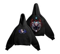 pochikiki- Anime DA DA Dan Sudaderas Ropa de Calle Vintage Takakura Ken Okarun Sudaderas Hombre Mujer Manga Larga Pullover