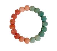 pochikiki- Ansiedad Pulseras Bodhi Natural Mala Oración Cuentas Elástico Stretch Pulsera de cuentas Buena Suerte Saludable Multi Color Bead