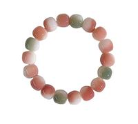 pochikiki- Ansiedad Pulseras Bodhi Natural Mala Oración Cuentas Elástico Stretch Pulsera de cuentas Buena Suerte Saludable Multi Color Bead