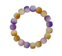 pochikiki- Ansiedad Pulseras Bodhi Natural Mala Oración Cuentas Elástico Stretch Pulsera de cuentas Buena Suerte Saludable Multi Color Bead