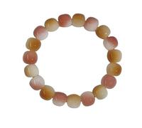 pochikiki- Ansiedad Pulseras Bodhi Natural Mala Oración Cuentas Elástico Stretch Pulsera de cuentas Buena Suerte Saludable Multi Color Bead