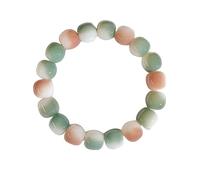 pochikiki- Ansiedad Pulseras Bodhi Natural Mala Oración Cuentas Elástico Stretch Pulsera de cuentas Buena Suerte Saludable Multi Color Bead