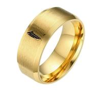 pochikiki- Attack AOT On Titan Anillo Wings Of Liberty Flag Finger Rings For Men Women Charm Jewelry Anime Fans