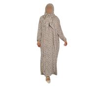 pochikiki-brand Vestidos musulmanes para las mujeres Elegante ropa de oración para Hijab musulmán con capucha Maxi Robe Dubai Kaftan Jilbab Burqa manga larga Abaya vestidos islámicos turcos