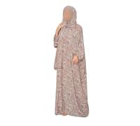 pochikiki-brand Vestidos musulmanes para las mujeres Elegante ropa de oración para Hijab musulmán con capucha Maxi Robe Dubai Kaftan Jilbab Burqa manga larga Abaya vestidos islámicos turcos