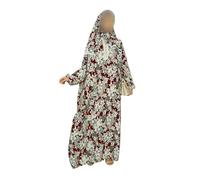 pochikiki-brand Vestidos musulmanes para las mujeres Elegante ropa de oración para Hijab musulmán con capucha Maxi Robe Dubai Kaftan Jilbab Burqa manga larga Abaya vestidos islámicos turcos