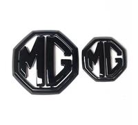 POCHY Coche Emblema Insignia Logo para MG ZS 2021 20162 2023,3D Metálico Capo,Delantero, Frontal,Trasero,Maletero Embellecedores y Accesorios para carrocería,Black