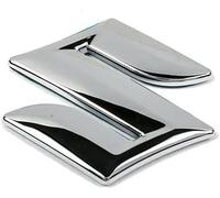 POCHY Coche Emblema Insignia Logo para Suzuki Vitara 2014-2023,3D Metálico Capo,Delantero, Frontal,Trasero,Maletero Embellecedores y Accesorios para carrocería(12 * 12cm)