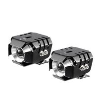 PochY Faros antiniebla Bombilla de faro LED para motocicleta, foco externo DRL, luz antiniebla auxiliar para motocicleta, bicicleta todoterreno 4X4 4WD ATV SUV UTV