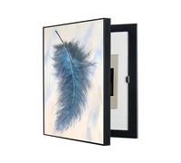 POCHY Ocultar Contador Tapa Decorativa Tapa del Medidor Eléctrico Montaje en Pared Moderna Caja Eléctrica Contadores De Caja Cubierta(B,40X60CM/15.7x23.6in)