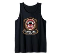 Poción de Beso de Vampiro, diseño gótico de colmillo Camiseta sin Mangas