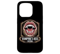 Poción de Beso de Vampiro, diseño gótico de colmillo Carcasa para iPhone 15 Pro