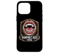 Poción de Beso de Vampiro, diseño gótico de colmillo Carcasa para iPhone 16 Pro MAX
