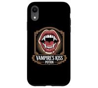 Poción de Beso de Vampiro, diseño gótico de colmillo Carcasa para iPhone XR