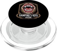 Poción de Beso de Vampiro, diseño gótico de colmillo PopSockets PopGrip para MagSafe