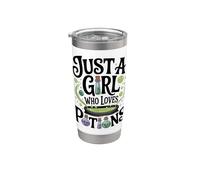 Poción de hechizos de bruja Solo una chica que ama las pociones Wiccan Vaso térmico de acero inoxidable de doble pared