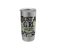 Poción de hechizos de bruja Solo una chica que ama las pociones Wiccan Vaso térmico de acero inoxidable de doble pared