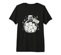 Poción Felicidad Muchos Gatos Divertidos Amantes de Gatos & Propietarios Meme Camiseta Premium