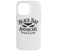 Pociones y elixires góticos de boticario de murciélago Negro Carcasa para iPhone 14 Pro MAX