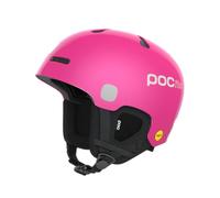 POC - Cascos esquís niños - Pocito Auric Cut MIPS Fluorescent Pink - Talla Infantil 48-52 cm - Rosa Rosa 48-52 cm