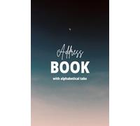Pocket Address Book with Alphabetical Tabs - Small Purse Size (5x8) with Calendar & Birthday Reminder: Compact Journal to Record Telephone Number, ... and Notes for Home and Office (A-Z Index)
