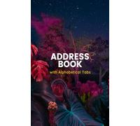 Pocket Address Book with Alphabetical Tabs - Small Purse Size (5x8) with Calendar & Birthday Reminder: Compact Journal to Record Telephone Number, ... and Notes for Home and Office (A-Z Index)