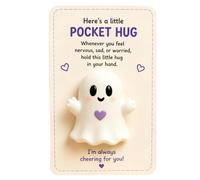 Pocket Animal Hug Ghost Inspirational - Comforting Support Relief Keepsake
