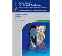 Atlas de bolsillo de anatomía seccional Vol. II: Tórax, Corazón, Abdomen y Pelvis - TC y RM