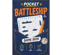 Pocket Battleship Game Book: 100 Ready-to-Play Battleship Boards | Paper Game for Kids & Adults | Travel Activity Book