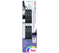 Pocket Brush Refills 6/Pkg-Black