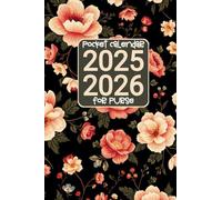 Pocket Calendar 2025-2026 for Purse: Small 2 Year Monthly Planner January 2025 to December 2026 With Sunday Start and Holidays