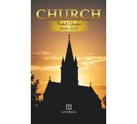 Pocket Calendar 2026-2027: 2-Year Purse-Size Devotional Planner - Monthly Organizer with Bible Verses & Important Church Dates