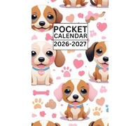 Pocket Calendar 2026 - 2027 For purse: 2 Year Pocket Planner, from January 2026 to December 2027 | Dachshund Cover