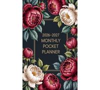 Pocket Calendar 2026 - 2027 for Purse: 2 Year Pocket Planner January 2026 - December 2027 | Adorable Roses Cover Design