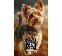 Pocket Calendar 2026-2027 For Purse: Monthly Planner With Small Size 2-Year From January 2026 To December 2027 With Holidays & Inspirational Quotes | Yorkshire Terrier Themed