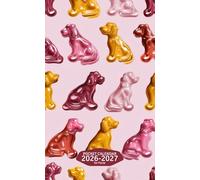 Pocket Calendar 2026-2027 for Purse: Small 2 Year Monthly Planner from January 2026 to December 2027 with Holidays, Dogs pattern Cover Design