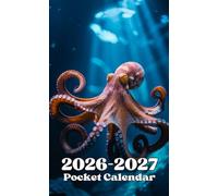 Pocket Calendar 2026-2027: Two-Year Monthly Planner for Purse , 24 Months from January 2026 to December 2027 | Octopus Cover