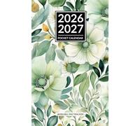 Pocket Calendar 2026-2027 with Monthly Bill Payment Checklist: Small 2 Year Planner from January to December