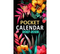 Pocket Calendar 2027-2028 for Purse: Small 2 Year Monthly Planner from January 2027 to December 2028 with Holidays & Inspirational Quotes.