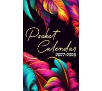 Pocket Calendar 2027-2028 for Purse: Small 2 Year Monthly Planner from January 2027 to December 2028 with Holidays & Inspirational Quotes.