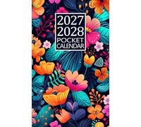 Pocket Calendar 2027-2028 for Purse: Small 2 Year Monthly Planner from January 2027 to December 2028 with Holidays & Inspirational Quotes.