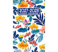 Pocket Calendar 2027-2028 for Purse: Small 2 Year Monthly Planner from January 2027 to December 2028 with Holidays & Inspirational Quotes.